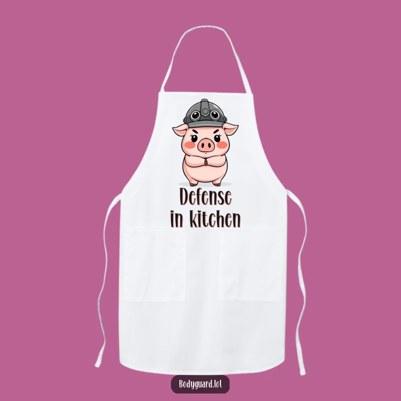Funny Pig Guard Apron: Hilarious Kitchen Protector for Culinary Adventures